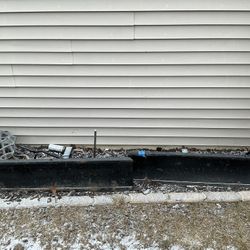 Lawn Tractor Snow Blades. 