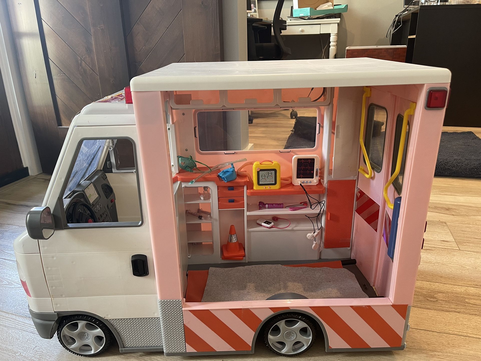Our Generation 18” Doll Ambulance