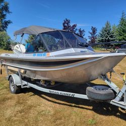 17fr Almar aluminum fishing boat