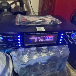 Pyle Wireless Bluetooth Home Stereo Amplifier 3000 Watt