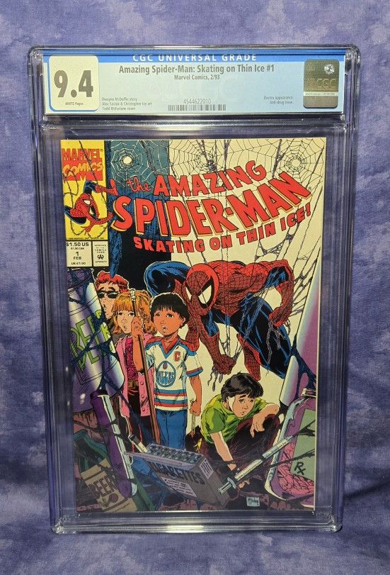 Amazing Spider-Man: Skating On Thin Ice #1, 1993 • CGC 9.4 • Todd McFarlane Cover