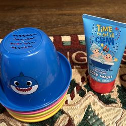 Baby Stack Toys And Body Wash