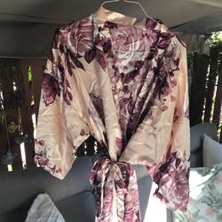 New floral robe