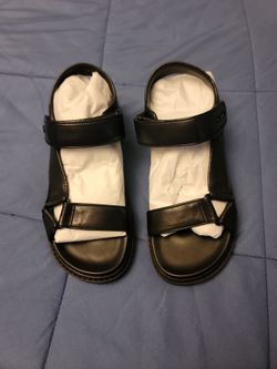 Coach Ladies Black Sandals Size 7 Brand New