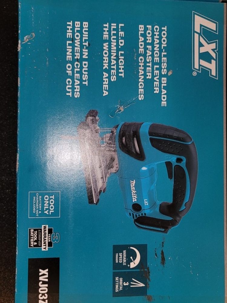 Makita 18v LXT Cordless Jigsaw