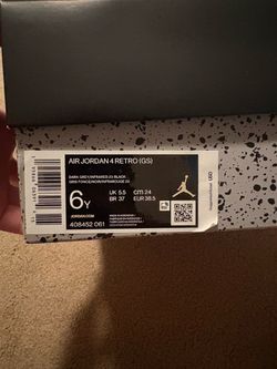 Air Jordan 4 Retro “Infrared” 6Y