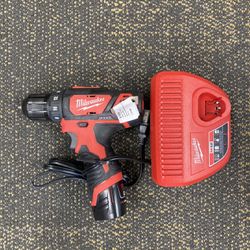Milwaukee 2407-20 M12 12V Lithium-Ion Cordless 3/8" Drill/Driver W/BATTERY
