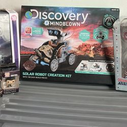 Collectibles Toys And A Solar Robot Toy From Discovery 
