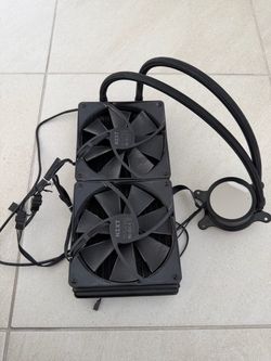 NZXT Kraken AIO Liquid CPU Cooler with 2 Fans – Black