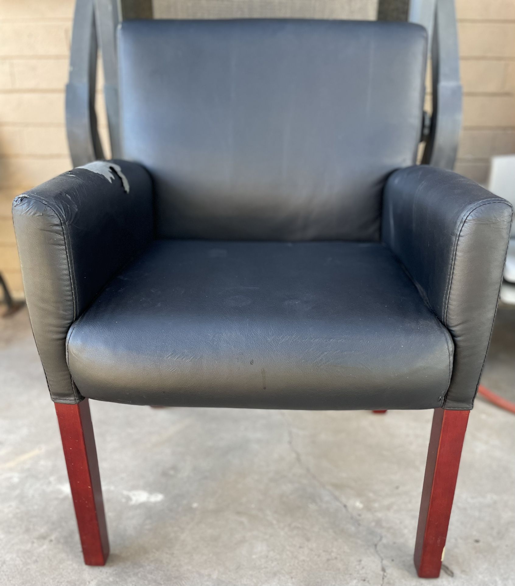 Black Leather Chairs