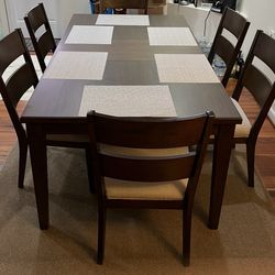 ✨ Cortland 7-Piece Dining Set – Expandable – Seats 6 ✨