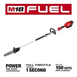 Milwaukee M18 FUEL Pole Saw with QUIK-LOK Attachment Capability