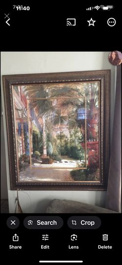 Beautiful Picture …..big.   Best Offer Moving.