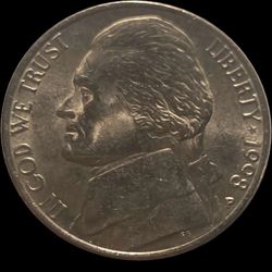 1998 P MINT NICKEL MS 64