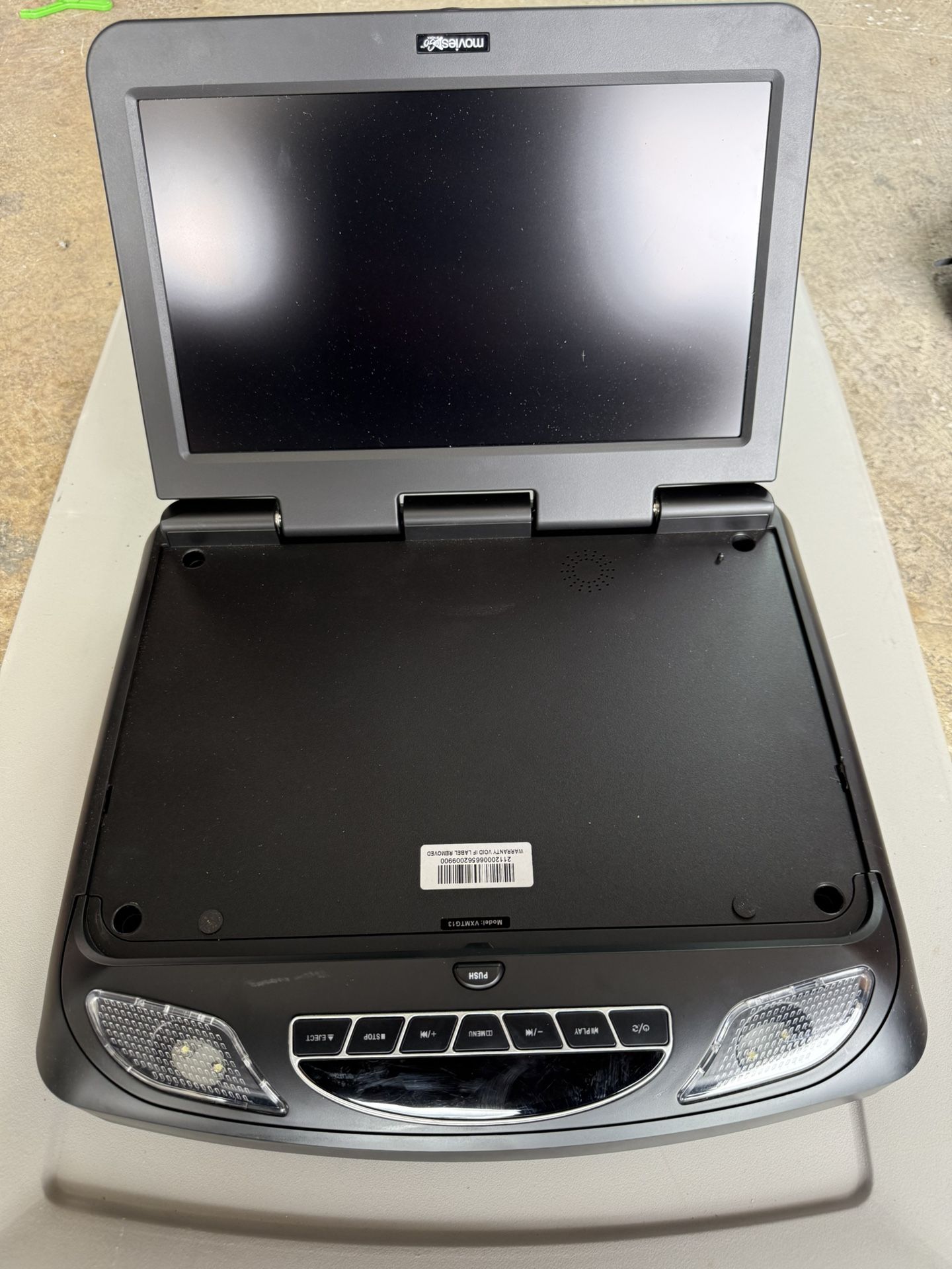 Overhead Flip Down Monitor screen