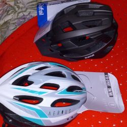 2 New With Tags Adult Helmets Sizes Are In The Pictures $20
