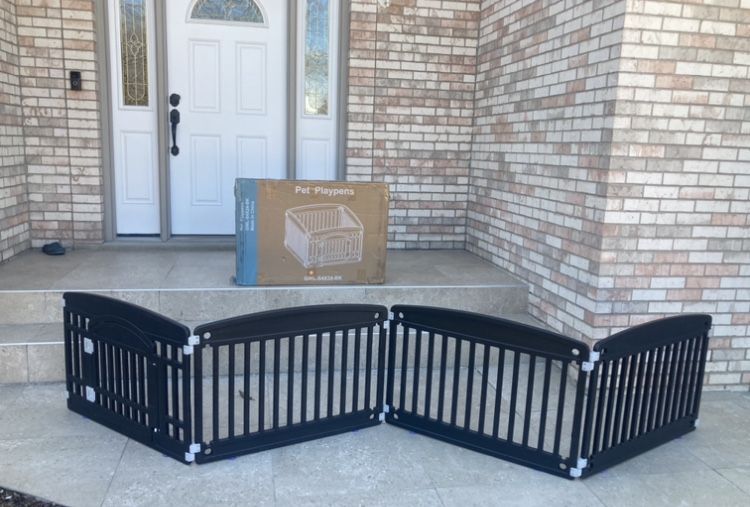 4 panel gate/pen (12 ft, 24” H)