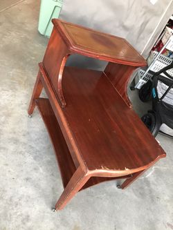 Antique Phone Table