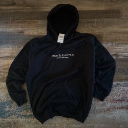Clean Black Hoodie (LTF) Medium