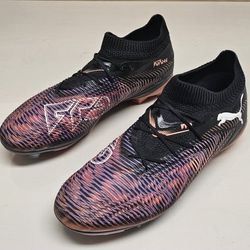 PUMA FUTURE 8 MATCH FG/AG Men's Size 7.5 Soccer Football Cleats 108140-01 Black

Size 7.5. From non smoking pet free home. Will ship out same/next day