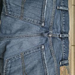 Denim & Supply Ralph Lauren Slouch Jeans 38x32 Blue Straight Leg Tapered Straigh