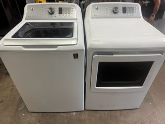 GE washer and electric dryer