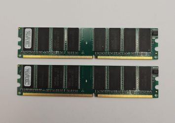 Samsung Memory 2GB (2x 1GB) "PCM(contact info removed)11 1GB DDR/400 SAMSUNG 64×8" Desktop 