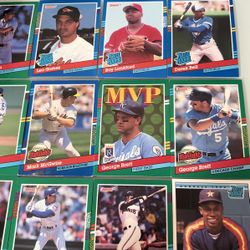 Donruss And Topps Baseball Cards No DOt On Inc