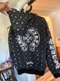 Chrome hearts zip up hoodie size M