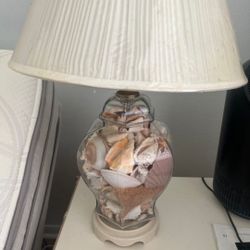 27" Seashell  lamp with 3 brightness levels

