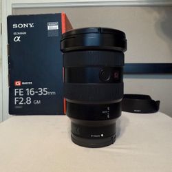 Sony FE 16-35 f2.8 GM - Used