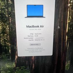 MacBook Air 2024 M3 