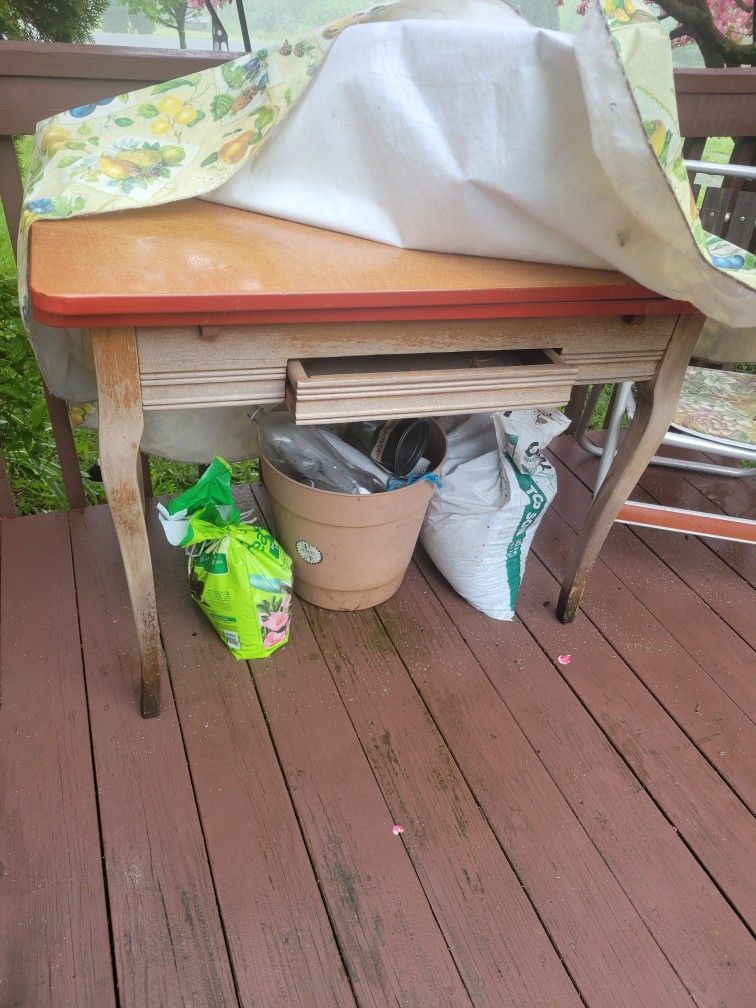 antique table