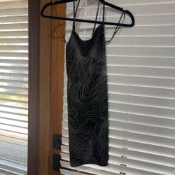 H&M metallic dress