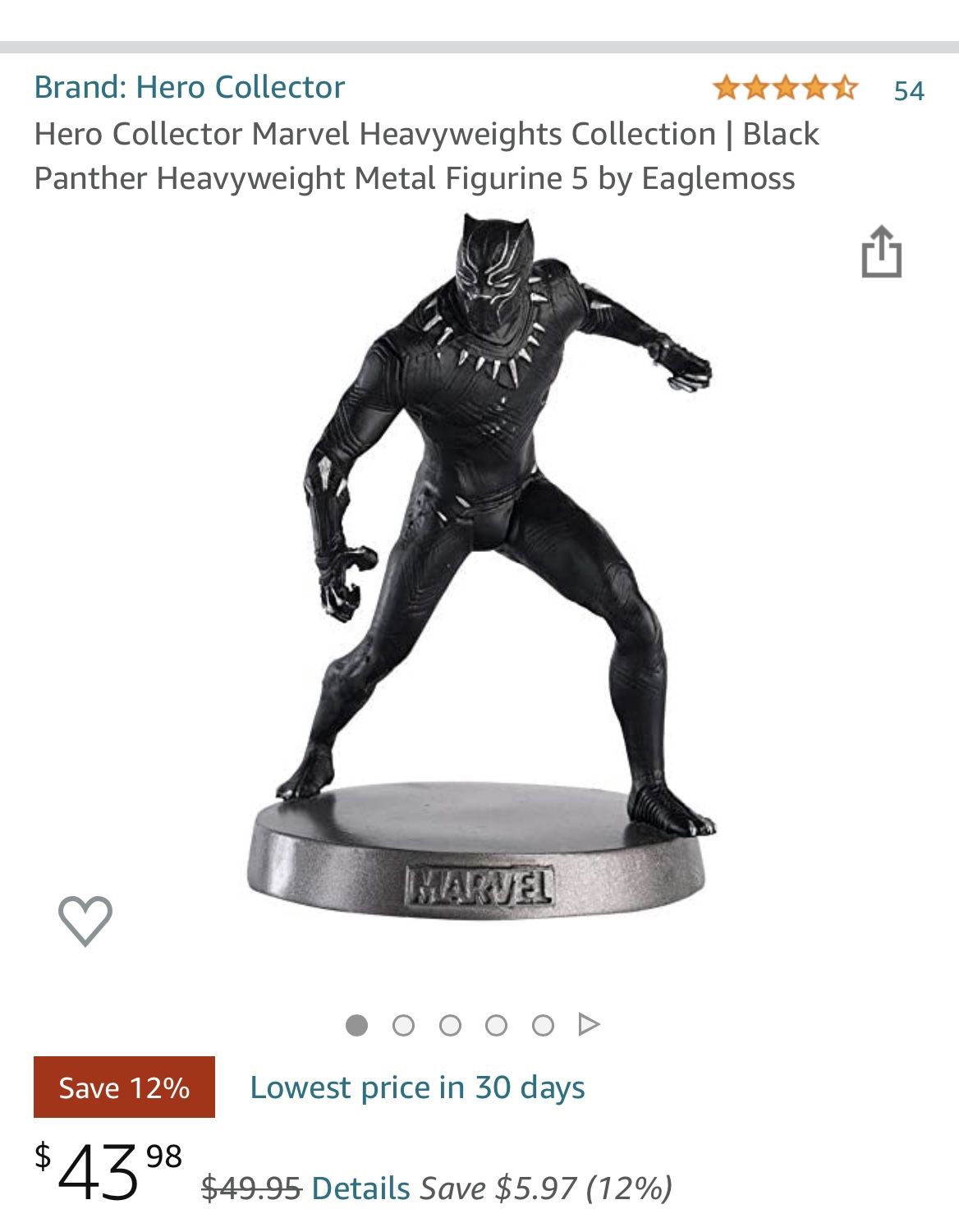 Black Panther Figurines 