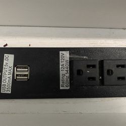 Desk With Plug In 