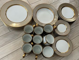 Fitz and Floyd porcelain dishes