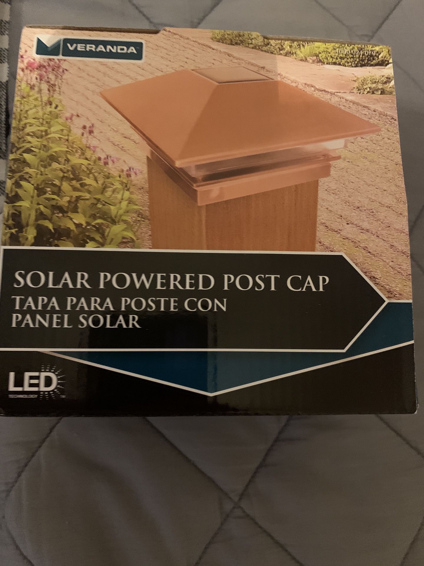 Solar Powered Post Cap