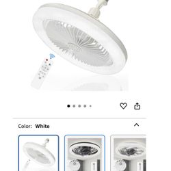 Light Socket Fan (3 Available)