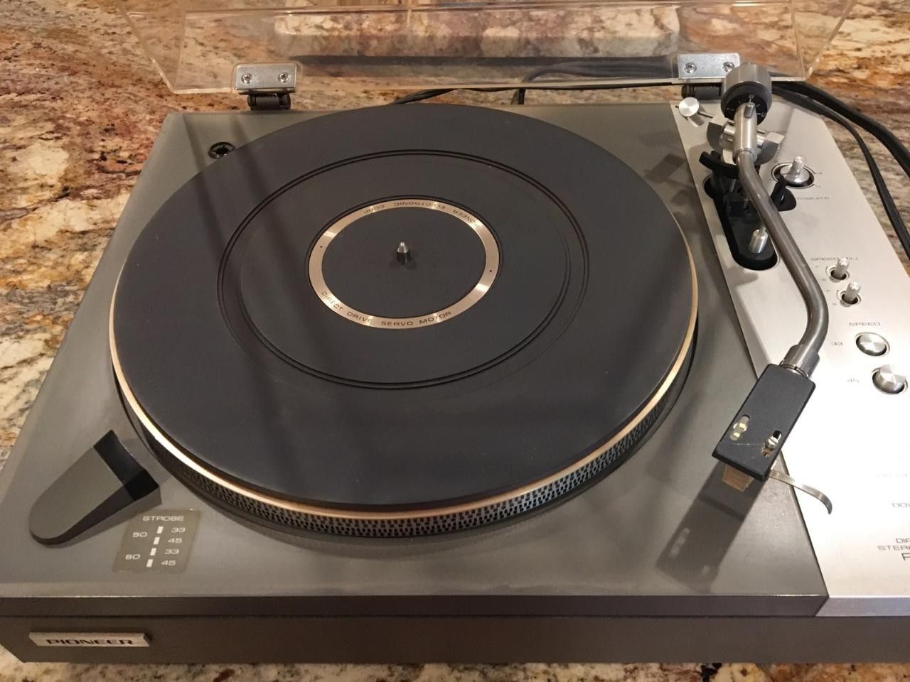 Vintage Pioneer Turntable