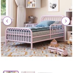 Pink Toddler Bed 