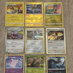 650+ Pokemon Cards (Registeel, Noctowl,Pikachu etc)