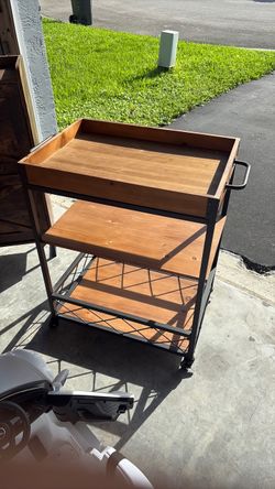 Shoe Rack and Bar cart