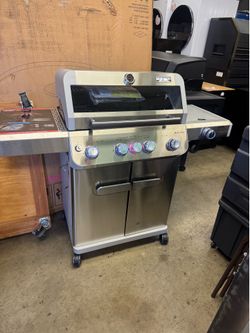 Bbq grill Monumnet with side burner stainless steel