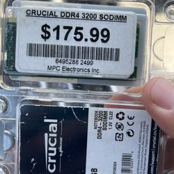 Laptop Ram 64gb DDR4 3200 New!