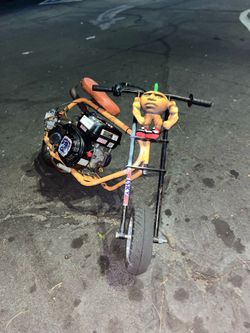Trading cat mini bike