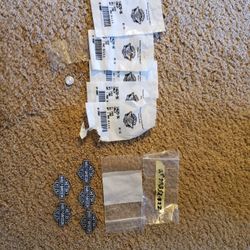 Harley Davidson son Genuine Stick On Tire Weights  And Metal Stick On Emblems 