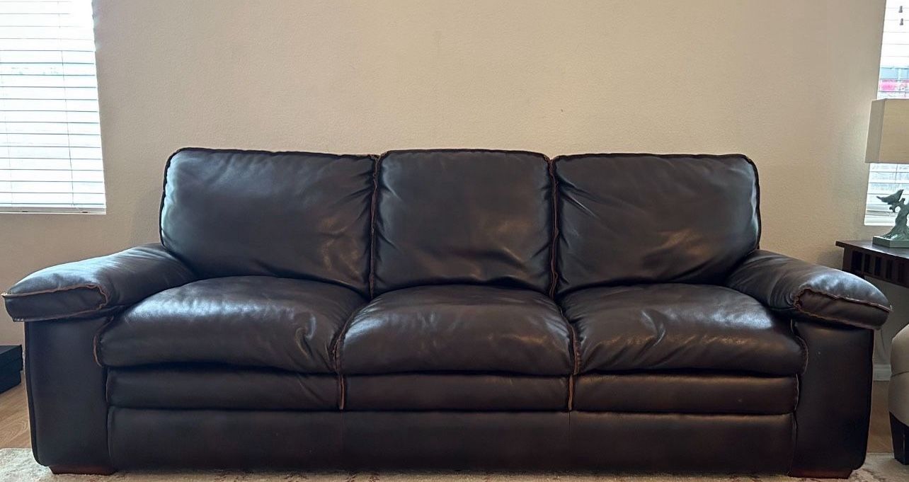Leather Couch