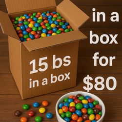 M&Ms Chocolate Candies - 15 lbs