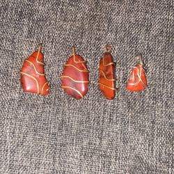 Red Jasper Pendants